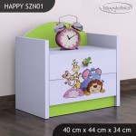 Nočna omarica Happy babies Safari 05 SZN1